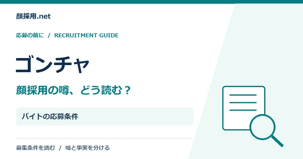ゴンチャ:バイトの応募条件