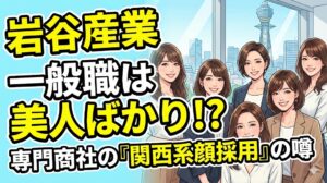 岩谷産業の一般職は美人ばかり？専門商社の「関西系顔採用」